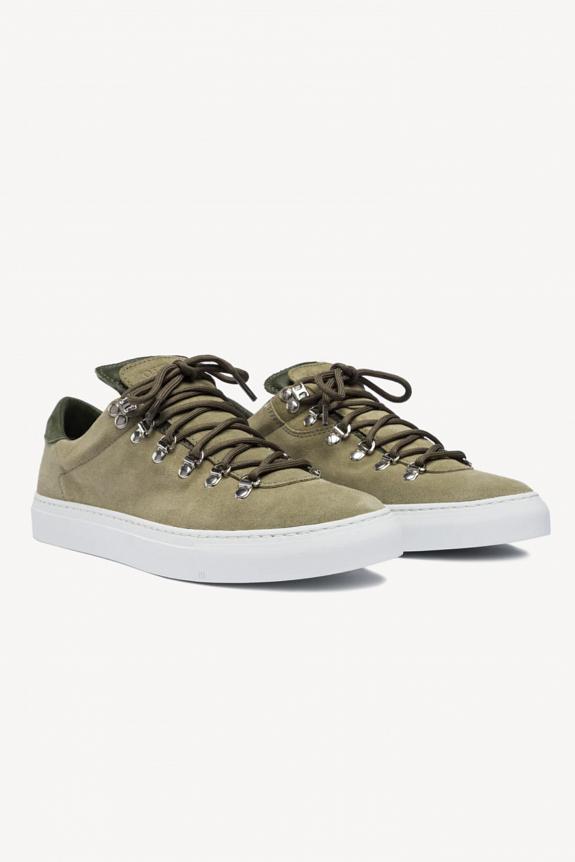Diemme Marostica Low Olive Suede Sneaker